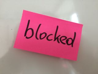 blocked