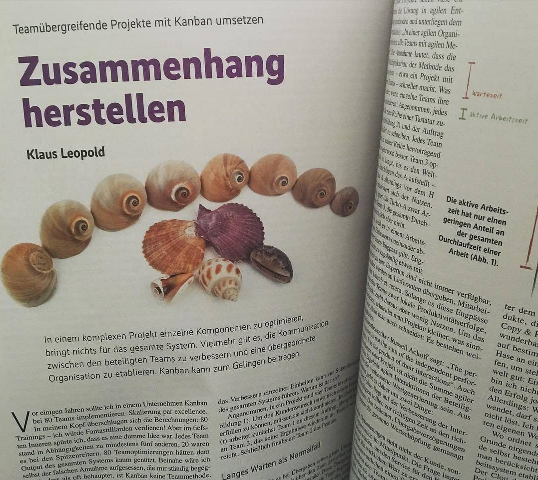 Kanban-Artikel im iX-Magazin