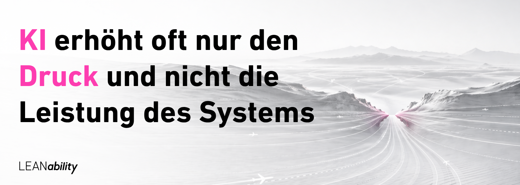 KI erhöht oft nur den Druck und nicht die Leistung des Systems