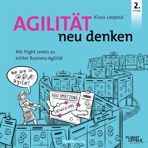 Buchcover Agilität neu denken
