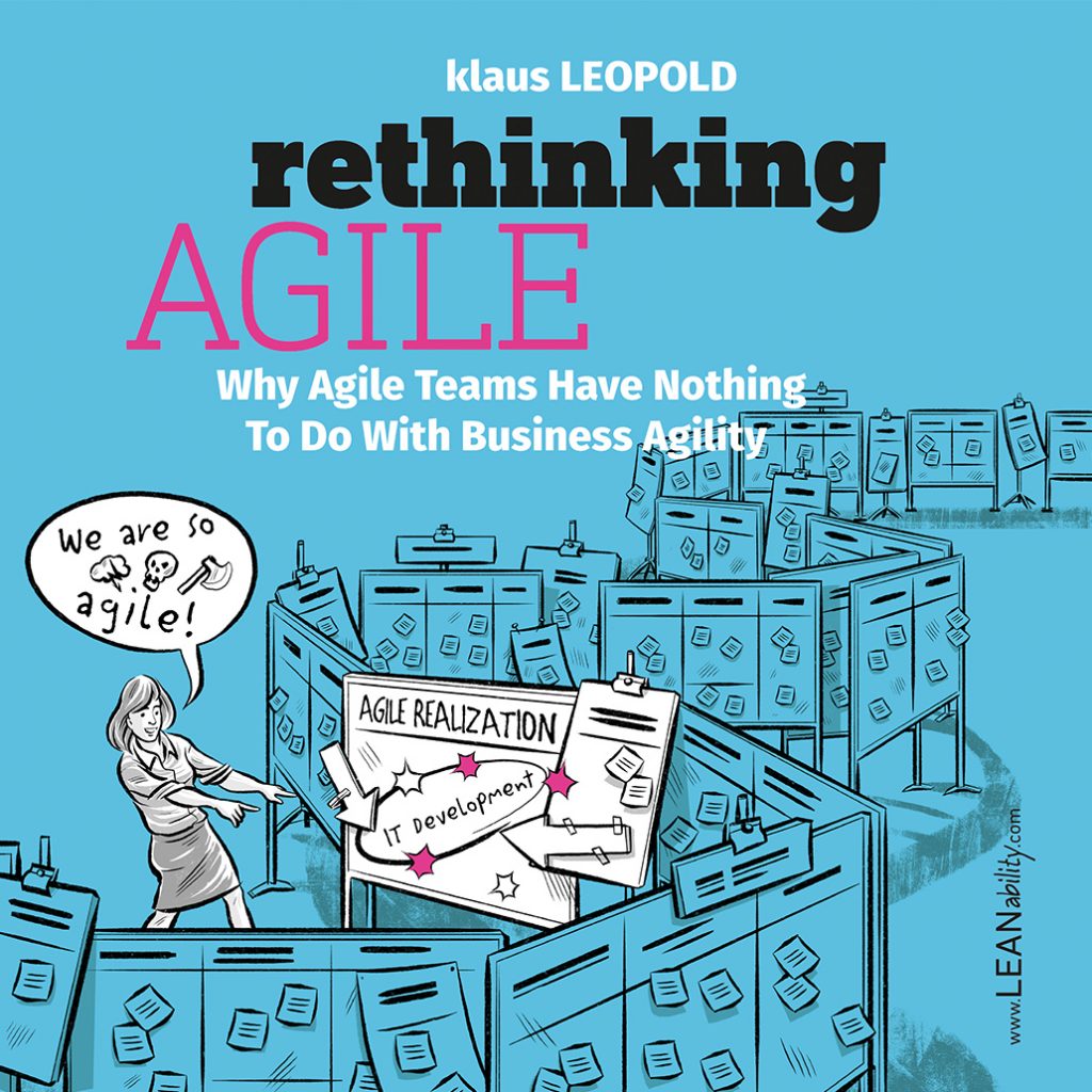 Book cover Rethinking Agile